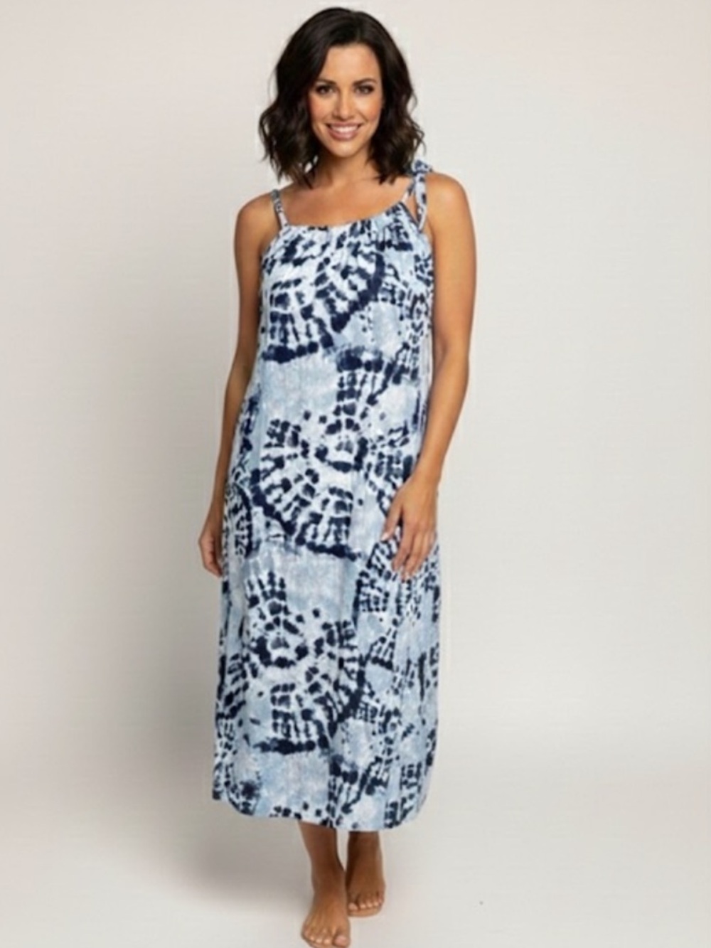 Bella Umbra tie dye linen dress